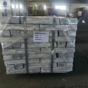 Pure Magnesium <b>Ingots</b> for Alloy Manufacturing Essential 99.90% 99.95% 99.98% 99.99% for Effective Use - Product Image 1