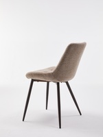 Nouvelles chaises de salle à manger en gros, style tendance, vente chaude, fabricant de meubles pour la maison, tissu doux et abordable