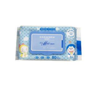 Toallitas húmedas para bebés de dibujos animados, toallitas húmedas desechables, toallitas húmedas para bebés de agua espesada ultra suave - Product Image 1