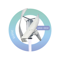 X Type 300w 400w 800w 1kw 2kw 5kw éolienne éolienne domestique technologie éolienne pour usage domestique
