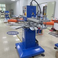 Máquina de serigrafía automática de 2 colores para imprimir Calcetines antideslizantes
