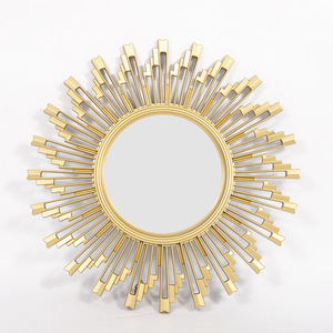 Hotsale Sáng Tạo Trang Trí Rõ Ràng Bề Mặt Vòng Tường Treo Gương Thanh Câu Lạc Bộ Nhựa Make up Gương - Product Image 4