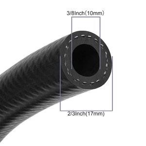 カスタム5/8インチEPDM編組ゴムホース耐熱フレキシブル燃料およびオイルラインホース自動冷却および気流システム用 - Product Image 5