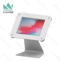 LST01-B 10 "POS için kilitlenebilir masa üstü iPad standı POS Tablet masa standı Anti hırsızlık kamu masa Tablet güvenlik standı Kiosk