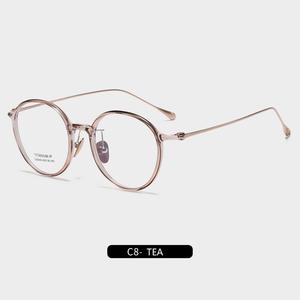 50046钛TR90眼镜架光学眼镜超轻复古设计眼镜厂家批发价格 - Product Image 2