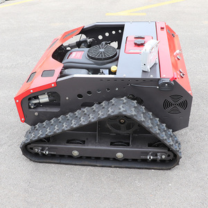 HiHigh qualité bon prix électrique automoteur télécommande tondeuse à gazon modèle 800 chenille efficace coupe conception acier - Product Image 5