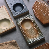 Assiettes à dessert en céramique NEWELL, vaisselle japonaise, assiettes plates pour la maison, la cuisine, les fêtes et les restaurants, service et restauration hôtelière