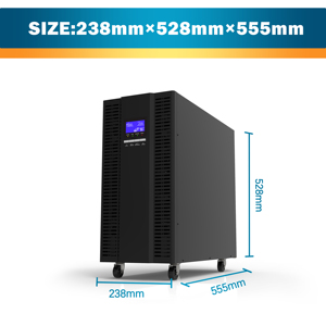 380vac Hoge Capaciteit Drie Fase Zuivere Sinus Dubbele Conversie Online Ups Met Loodzuur Batterij Voor Lange Back-Up Tijd - Product Image 3
