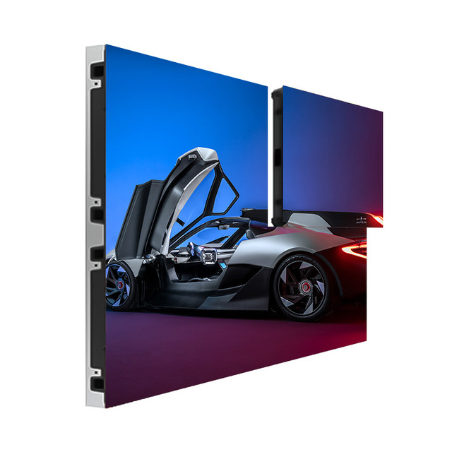 Full HD 4K Ultra-thin Wallpaper Screen Exhibition Hall Exhibition Hall Shopping Mall Curved LCD TV OLED Video Wall