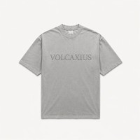 T-shirt Oversize Premium 240g Style Luxe Alternatif, Vierge, Service Personnalisé OEM/ODM, 100% Coton Filé Anneauté, Coupe Minimaliste Moderne