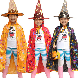 Capa de Bruja de Halloween Starlight de 140 cm, Disfraz Infantil - Product Image 1