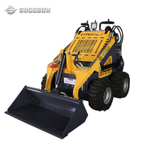 Chargeur en option pour diesel et essence bon marché Chargeur à roues et chenilles Support Service personnalisé Mini chargeuse compacte sur pied