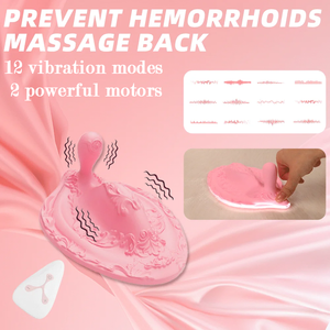 Masseur de prostate et stimulateur de plug anal vibrant à télécommande USB 12 modes pour adultes - Product Image 3