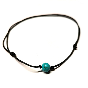 <span class=keywords><strong>Bracelet</strong></span> pour hommes et femmes, motif arbre de vie en croix, coquille de bois, perles de pierre, ajustable, fait à la main - Product Image 5