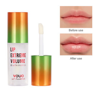 VOUO Lápiz labial líquido herbal VE Ginger Lip Maximizer Plumper Oil Sexy Moist Bright Clear Lip <span class=keywords><strong>Gloss</strong></span> - Product Image 1