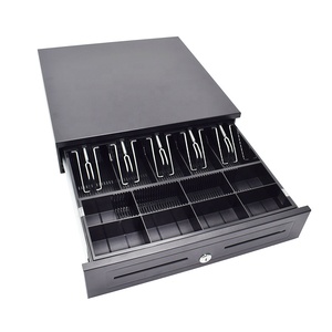 Cajón de efectivo de 410mm Fabricantes Nueva caja de efectivo de metal de alta calidad Automático 5clip + 8cion - Product Image 1