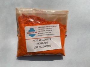 Colorante Ácido Amarillo 23 Altamente Soluble en Agua, Colorante Ácido Rojo Amarillento, Colorante Aniónico - Product Image 1