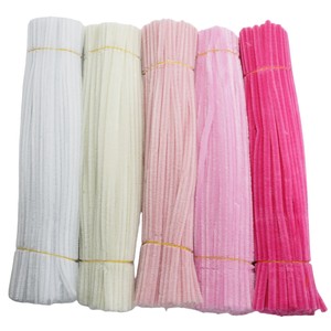 100PCS DIY Surtido <span class=keywords><strong>de</strong></span> tallos <span class=keywords><strong>de</strong></span> chenilla coloridos Limpiadores <span class=keywords><strong>de</strong></span> tuberías Kits <span class=keywords><strong>de</strong></span> manualidades educativas Tipo <span class=keywords><strong>de</strong></span> flor Loto para Pascua Navidad - Product Image 2