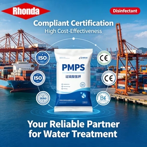<span class=keywords><strong>Sel</strong></span> composite de monopersulfate de potassium (KMPS/PMPS) haute pureté RHONDA, sac de 25 kg, oxydant pour piscines et eaux usées - Product Image 1