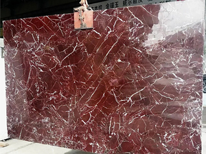 Luxury Natural Stone Italy Rosso Levanto <b>Marble</b> Slabs for Wall and Tiles - Product Image 1
