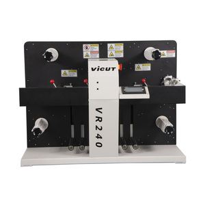 เครื่องตัดสติกเกอร์มินิโรลแบบปรับได้ GIPENG PLC พร้อมที่ยึดใบมีดคู่ ใบมีดตัดแบบปรับได้ ความแม่นยำสูง - Product Image 4