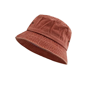 Hot Bán Unisex Màu Sắc Tùy Chỉnh Ngư Dân <span class=keywords><strong>Hat</strong></span> Rửa Bông Ngoài Trời Flat <span class=keywords><strong>Top</strong></span> Rộng vành Xô <span class=keywords><strong>Hat</strong></span> Với Thêu Logo - Product Image 5