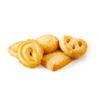 Biscuits à la crème aromatisés au beurre halal en gros