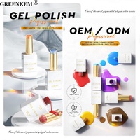 195 couleurs marque privée personnalisée 15ml vernis à ongles Gel Soak Off UV Semi Permanent UV LED Gel vernis à ongles