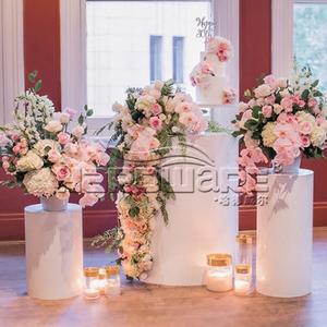 Trụ Trưng Bày Bánh Hoa Trang Trí Tiệc Cưới Bằng Nhựa <span class=keywords><strong>Acrylic</strong></span> - Product Image 1