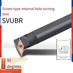 เครื่องกลึงใบมีดปลายแหลมมี S20R-SVUBR11เครื่องมือเจาะหลังเจาะภายใน95องศาเครื่องมือ <span class=keywords><strong>CNC</strong></span> - Product Image 3