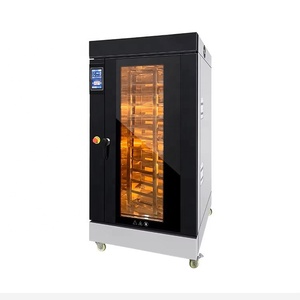 Four à convection rotatif à 360° pour boulangerie, 12 plateaux, cuisson uniforme, air chaud rotatif à 360° pour biscuits, pizzas et canard rôti, fruits/maïs - Product Image 1