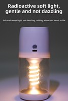 Nouvelle lampe de poche portable pour le camping en plein air avec filament flexible ABS, ampoule + LED