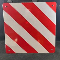 Placa Reflectante de Aluminio con Marca ECE 104R, Placa de Señalización de Seguridad Trasera para Camiones y Remolques, Proveedor Certificado