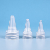 Bouchon à vis en plastique PP 24/410 avec embout long anti-fuite pour bouteilles de boissons