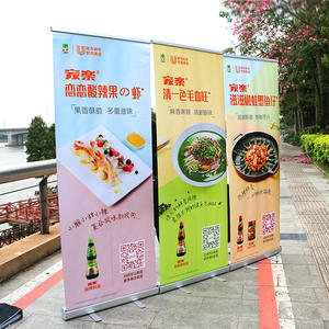 Распродажа, стандартная раскатка 80X200, рекламный дисплей, выдвижной всплывающий баннер, подставка для баннеров - Product Image 2