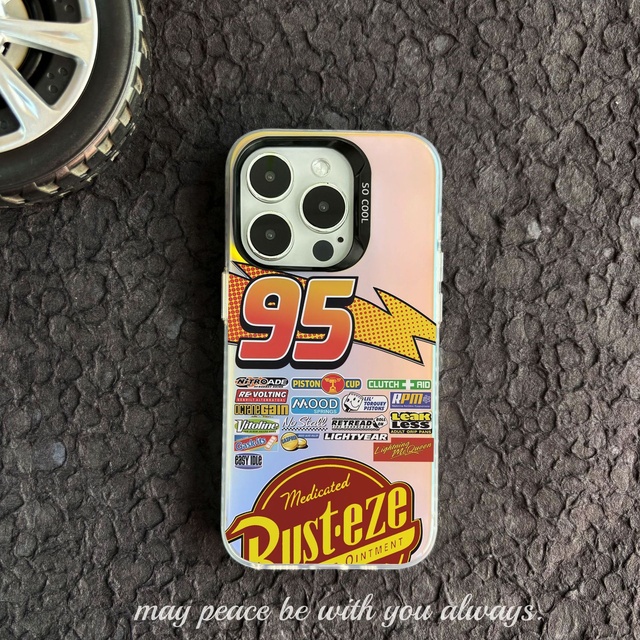 Stylish Shockproof PC Material Designer Phone Case with Holster Included for Xs-Xr 11-13 Pro Max Cartoon Design