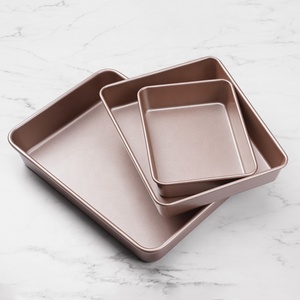 Vòng Bánh Pan Set 9 "X 2" Trong 0.8Mm Độ Dày 20 Máy Đo Carbon Thép Với Whitford Eclipse Không Dính Lớp Phủ Bánh Tin - Product Image 3