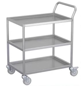 Commercio all'ingrosso del carrello di servizio ospedaliero in acciaio inox strumento medico Trolley produttori di servizio di ospitalità - Product Image 1
