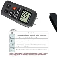 Handheld Mini MT10 Portable Testing Equipment for Wood Paper Cardboard Moisture Content Check Wood Moisture Meter