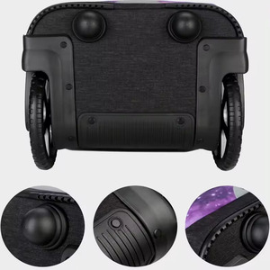 Mochila Escolar Personalizada OEM <span class=keywords><strong>de</strong></span> 18 Pulgadas <span class=keywords><strong>con</strong></span> <span class=keywords><strong>Ruedas</strong></span> <span class=keywords><strong>Grandes</strong></span> <span class=keywords><strong>de</strong></span> Nailon Impermeable, Tipo Carrito <span class=keywords><strong>de</strong></span> <span class=keywords><strong>Viaje</strong></span> para Niños y Niñas - Product Image 3
