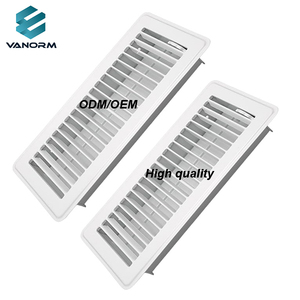 4X10 Pouces Sortie d'air au sol FL Sortie d'échappement Ouverture de <span class=keywords><strong>ventilation</strong></span> Fer à repasser Ouverture de <span class=keywords><strong>ventilation</strong></span> Blanc - Product Image 1