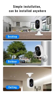 Điện Năng Thấp Ứng Dụng Sunniseepro 4MP HD Trong Nhà Wifi Pin Máy Ảnh PIR Phát Hiện Chuyển Động Báo Động Máy Ảnh Không Dây Với Khung Từ Tính - Product Image 4