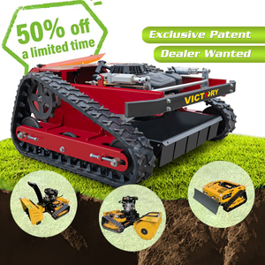 Лидер продаж, гусеничный газон с дистанционным управлением, быстрый и эффективный для стрижки газона в Китае - Product Image 2