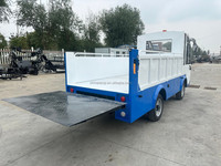 Mini camion électrique 72V avec hayon hydraulique, capacité de 1000 kg, pour le chargement et le déchargement en Asie du Sud-Est