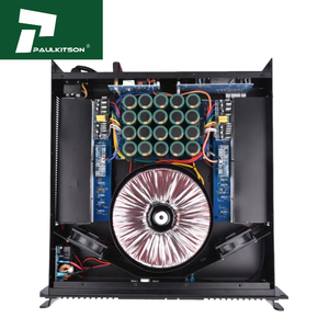 Paulkitson NB1500 amplificador de potencia <span class=keywords><strong>TD</strong></span> de clase profesional de doble canal 2X1500 vatios para uso en escenario con impedancia de 4ohm y 8ohm - Product Image 2