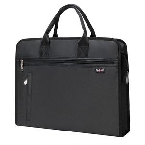 Factory Supply Cheap Laptop Bag Lightweight Conference Bags with Pocket and Zipper Multi-functional Business <b>Briefcase</b> for Men - Product Image 1