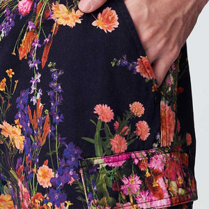 Custom Men's Surf Board Shorts 4 Way Stretch Performance Swim <b>Trunks</b> Printed Hawaiian Print With Pocket Beach Polyester Spandex - Product Image 6