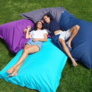 LUCKYSAC Offre Spéciale Housse de <span class=keywords><strong>Coussin</strong></span> XXL Géante de Luxe pour Pouf Amovible Imperméable pour Fauteuils Pouf Intérieur/Extérieur - Product Image 5