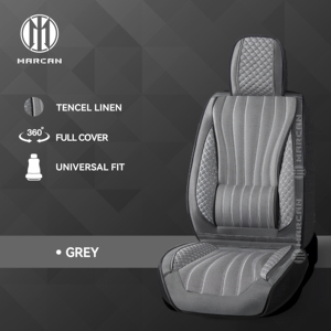 Marcan Marcan SENFO Stylish Wave Pattern Car <b>Interior</b> <b>Accessories</b> 360 Degree Full Car Seat Covers Multi-colors Available - Product Image 4