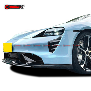 ชุดแต่ง Porsche Taycan รุ่น TR สไตล์คาร์บอนไฟเบอร์ ประกอบด้วยกันชนหน้า-หลัง ครอบกระจกมองข้าง สเกิร์ตข้าง สปอยเลอร์หลังทรง Ducktail - Product Image 2